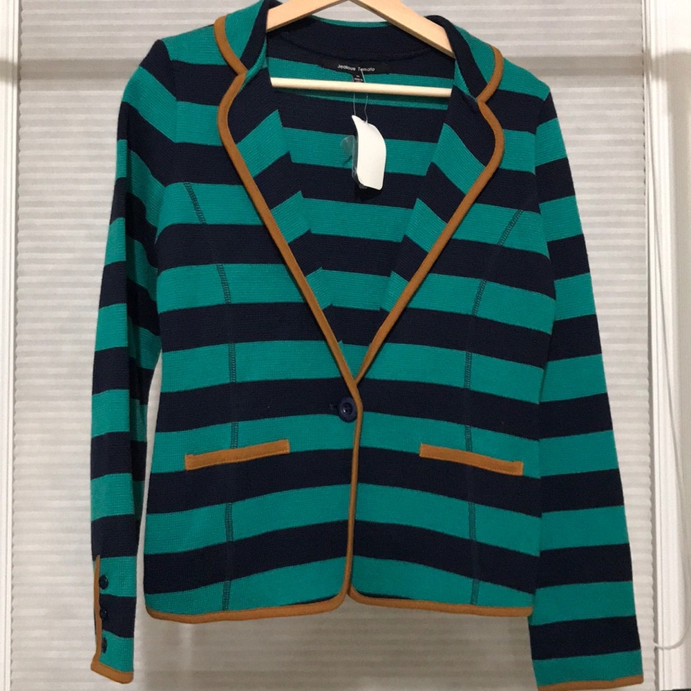 Striped blazer